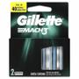 Imagem de Carga Para Aparelho de Barbear Gillette Mach3 Com 2 unidades