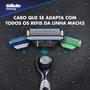 Imagem de Carga Para Aparelho de Barbear Gillette Mach3 Com 4 Unidades