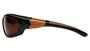 Imagem de Carhartt CHB218DCC Carbondale SAFETY Glasses, armação preta / bronzeada, lente de bronze de arenito