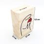 Imagem de Carimbo Flork com Flores - RI128P - 1 unidade - Rizzo