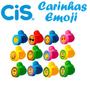 Imagem de Carimbo Pedagogico Infantil Cis Stamp Carinhas Emoji C/ 24