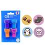 Imagem de Carimbo stamp pets cis - conjunto c/4 unidades
