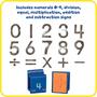 Imagem de Carimbos de Borracha para Matemática READY 2 LEARN - Conjunto com 15 Números e Sinais