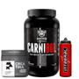 Imagem de Carnibol - 907g - Darkness+Creatina Pura 300g - Max Titanium+Garrafinha integralmedica