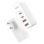 Imagem de Carregador 100W Gan Quick Charger 4 Portas 2C+2A Cabo Usb-C