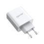 Imagem de Carregador 65w Duplo Usb & Usb-c Pd Power Gan Duo Geonav Cor Branco