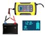 Imagem de Carregador Automotivo de Bateria Carro Moto Jet Ski Portátil 12V 5A Bivolt Com Display Tela LCD