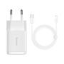 Imagem de Carregador Baseus 10.5w 2x Usb Com Cabo Llghtning 1m 2x Usb