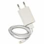 Imagem de Carregador Cabo+Fonte Usb Compativel Com 7 8 Xr 11 12 13