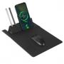 Imagem de Carregador celular inducao sem fio escritorio 3 em 1 mousepad wireless base mouse pad gamer compativel universal fonte p