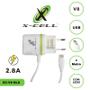 Imagem de Carregador Celular Micro Usb V8 Ultra Rápido 2.8A 1M X-CELL