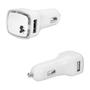 Imagem de Carregador Celular Smartphone Veicular Turbo Fast Usb Branco