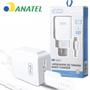 Imagem de Carregador Celular Turbo com Selo Anatel 2 Portas Usb Type-C