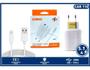 Imagem de Carregador Com 2 Entradas 5.1A - Usb-A E Usb-C - Hom Anatel