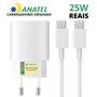 Imagem de Carregador compatível com Samsung Turbo 25w a20 a21 a22 a23 a24 a25