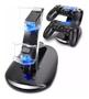 Imagem de Carregador Controle Ps4 Base Duplo Carrega 2 Controles Play4