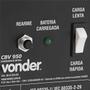 Imagem de Carregador de bateria 25-90ah 12v 220v cbv950 - Vonder