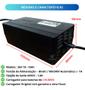 Imagem de Carregador de Bateria Bivolt Para Bicicleta Moto Patinete Elétrico 36v Original 10-15AH Conector Fish