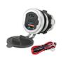 Imagem de Carregador de Carro 115W com QC3.0, PD e Tripla USB - Voltímetro Incluso