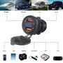 Imagem de Carregador de Carro e Motocicleta 12V/24V - 3 Portas USB, USB-C PD Duplo e QC 3.0 com Voltímetro
