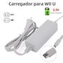 Imagem de Carregador De Gamepad Wii U Adaptador AC 100-240V Plugue EUA UE Compatível Com Controlador Nintendo