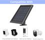 Imagem de Carregador de painel solar LRKHFFD 5W para Ring Stick Up Cam/Spotlight