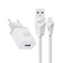 Imagem de Carregador de Parede USB - com Cabo USB-C - Branco - ELG KTC10WC