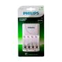 Imagem de Carregador de Pilha Philips AA AAA SCB2440NB/97 Bivolt 110/140 4 Watts - Branco