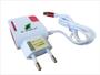 Imagem de Carregador de tomada bivolt ultra rapido com 2 saidas usb 3.1a E cabo tipo c