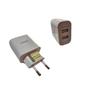 Imagem de Carregador de tomada rápido 2 Usb 2.4A com Cabo Tipo C KAIDI 109C