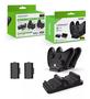 Imagem de Carregador Duplo ControleCompatível com X-box One Dock Station Baterias DCXBX