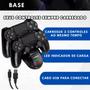 Imagem de Carregador Duplo USB Base Dock com Indicador Led Compatível com Controle Dualshock Console Ps4 Slim Pro