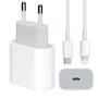 Imagem de Carregador Fonte Compatível iPhone 11 12 13 Tipo C 20w Turbo
