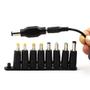 Imagem de Carregador Fonte Universal Para Notebook TV Monitor, 9 Pinos Multi Conectores