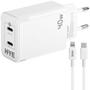 Imagem de Carregador Hye HYEC121L 2 USB-C de 40 Watts + Cabo Lightning