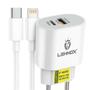 Imagem de Carregador iPhone Ultra Turbo LEHMOX 40W Cabo Compatível com iPhone Ligthning para Tipo C Homologado ANATEL