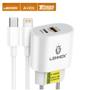 Imagem de Carregador iPhone Ultra Turbo LEHMOX 40W Cabo Compatível com iPhone Ligthning para Tipo C Homologado ANATEL
