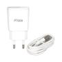 Imagem de Carregador Keen KC-01 V8 - 2X USB - com Cabo Micro USB - Branco