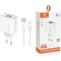 Imagem de Carregador Micro Usb Turbo 2 Entradas Micro Usb V8 Android