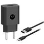 Imagem de Carregador Motorola Rápido Razr 10W Com Cabo Tipo-C Bivolt