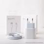 Imagem de Carregador OriginalFoxcom Completo Novo USBC Compativel Para I Phone11,12,13,14 Turbo 20W X Xr XS Com fonte e Cabo