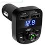 Imagem de Carregador P/ Carro Usb Transmissor Fm Mp3  Bluetooth