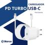 Imagem de Carregador PD Turbo USB-C Compatível Com iPhone X, XR ,11 12, 13 e 14