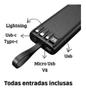 Imagem de Carregador Portátil Bateria Power Bank Pineng 20000mah