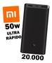 Imagem de Carregador Portatil Power Bank 50W USB Mi PB2050SZM 20.000MAH - Preto - Kaidi