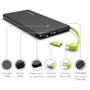 Imagem de Carregador Portatil Power Bank Altomex 5000 Mah Slim PRETO