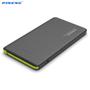 Imagem de Carregador Portátil Slim 10000mah Powerbank Pineng Com 2 Usb Preto