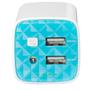 Imagem de Carregador Portatil TP-Link TL-PB10400 10.400 Mah 2 Saidas USB - Branco/Azul