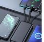 Imagem de Carregador Portátil Universal Bateria Reserva 20.000 mAh Saída USB Type-C  Micro e Lightning