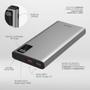 Imagem de Carregador Power Bank 10.000mAh iWill Metal